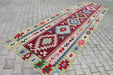 Vintage Turkish Kilim Runner Rug 519Cm X 145Cm