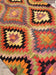Vintage Turkish Kilim With Diamond Pattern 168x292 cm