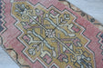 Vintage Turkish Mini Rug 53cm x 102cm Unique Hand-Knotted Piece