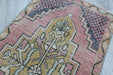Vintage Turkish Mini Rug 53cm x 102cm Unique Hand-Knotted Piece