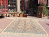 Vintage Turkish Oushak Area Rug 278cm x 197cm Hand Knotted