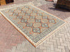 Vintage Turkish Oushak Area Rug 278cm x 197cm Hand Knotted