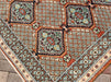 Vintage Turkish Oushak Area Rug 278cm x 197cm Hand Knotted