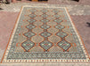 Vintage Turkish Oushak Area Rug 278cm x 197cm Hand Knotted