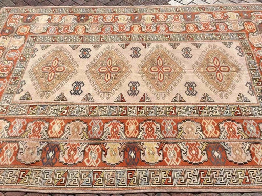 Vintage Turkish Oushak Rug 302cm x 194cm Hand Knotted