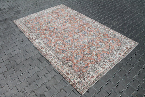 Vintage Turkish Oushak Rug 304cm x 189cm Hand Knotted