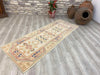Vintage Turkish Oushak Runner Rug 229cm x 86cm