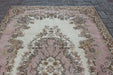 Vintage Turkish Rug 124cm x 213cm Hand-Knotted Isparta