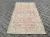 Vintage Turkish Rug 194 x 113 cm Hand-Knotted Design