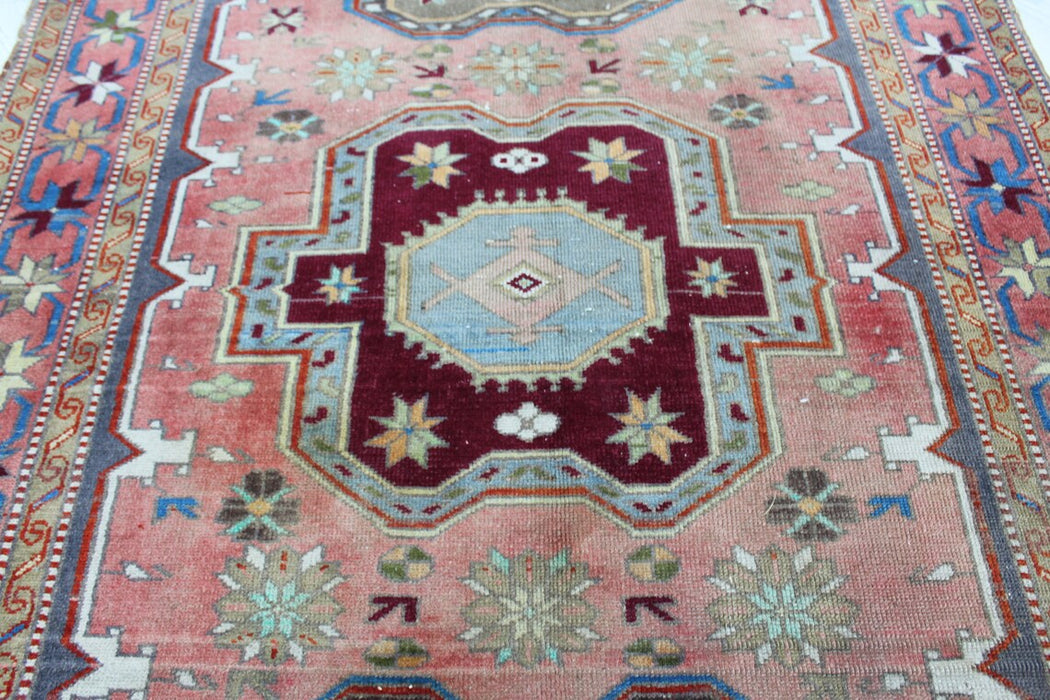 Vintage Turkish Rug Liam 116cm x 203cm Handcrafted Wool