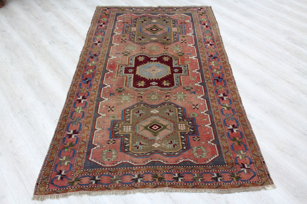 Vintage Turkish Rug Liam 116cm x 203cm Handcrafted Wool