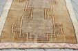 Vintage Turkish Wool Rug 96cm x 207cm Handcrafted Unique