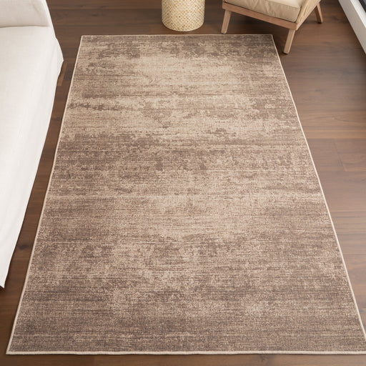 Vintage Washable Brown Area Rug for Living Room 140x200 cm