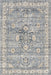 Vintage Washable Medallion Area Rug Grey 150x230 cm