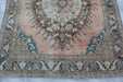 Vintage Wool Runner Rug 139cm x 438cm Handcrafted Design
