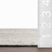 Vinyl Plank Safe Rug Pad With Non-Slip Backing Grey