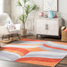 Violet Washable Kids Area Rug 120x160 cm Orange