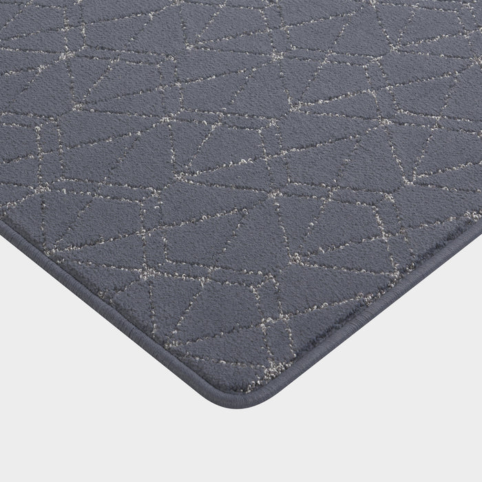 Vireo Custom Navy Geometric Area Rug 200x300 cm