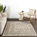 Virginia Medallion Fringe Area Rug 140x200 cm Light Brown