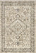 Virginia Medallion Fringe Area Rug 140x200 cm Light Brown