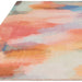 Vision Diffuse Modern Abstract Hand-Woven Printed Wool Flat-Pile Multicolour Rug