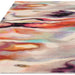 Vision Impression Modern Abstract Hand-Woven Printed Wool Flat-Pile Multicolour Rug