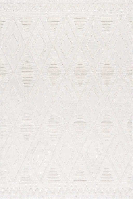 Viviana Cream Trellis Area Rug 140x200 cm