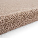 Washable Bali 950 Modern Plain Shaggy Beige Rug