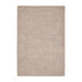 Washable Bali 950 Modern Plain Shaggy Beige Rug