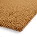 Washable Bali 950 Modern Plain Shaggy Gold Rug