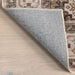 Washable Beige Distressed Area Rug 160x230 cm