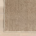 Washable Beige Nori Rug for Living Room 120 x 180 cm