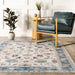 Washable Blue Spill Proof Performance Rug 160x230 cm