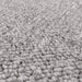 Washable Boden Modern Plain Bobble Textured Soft-Touch Polyester Flatweave Grey Rug