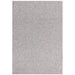 Washable Boden Modern Plain Bobble Textured Soft-Touch Polyester Flatweave Grey Rug