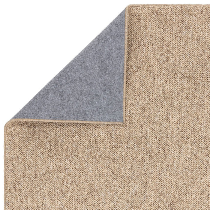 Washable Boden Modern Plain Bobble Textured Soft-Touch Polyester Flatweave Sand Rug