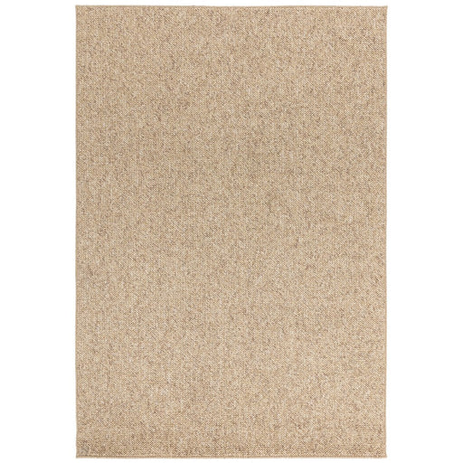 Washable Boden Modern Plain Bobble Textured Soft-Touch Polyester Flatweave Sand Rug