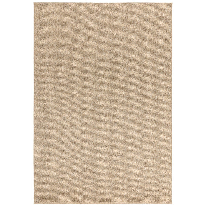 Washable Boden Modern Plain Bobble Textured Soft-Touch Polyester Flatweave Sand Rug