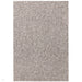 Washable Boden Modern Plain Bobble Textured Soft-Touch Polyester Flatweave Stone Grey Rug