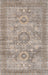 Washable Brown Disks Area Rug 120 cm x 180 cm