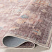 Washable Brown Spill Proof Area Rug 120x180 cm