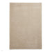 Washable Cove Sleek Low Pile Texture Soft Plain Polyproplene Shaggy Beige Rug