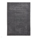 Washable Cove Sleek Low Pile Texture Soft Plain Polyproplene Shaggy Charcoal Rug