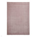 Washable Cove Sleek Low Pile Texture Soft Plain Polyproplene Shaggy Rose Rug