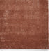 Washable Cove Sleek Low Pile Texture Soft Plain Polyproplene Shaggy Terracotta Rug