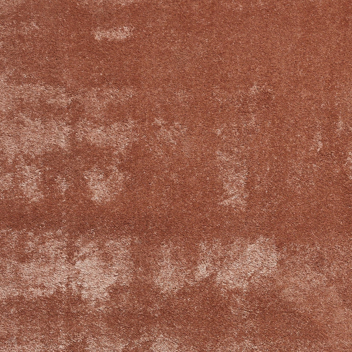 Washable Cove Sleek Low Pile Texture Soft Plain Polyproplene Shaggy Terracotta Rug