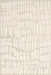 Washable Cream Textured Area Rug 150cm x 240cm