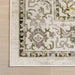 Washable Cream Vines Area Rug for Home Décor