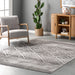 Washable Diamond Area Rug 120x180 cm Grey