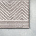 Washable Diamond Area Rug 120x180 cm Grey